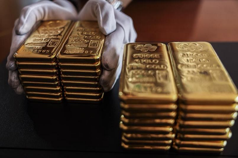 Giá vàng thế giới tăng trưởng có phần chậm hơn vàng trong nước